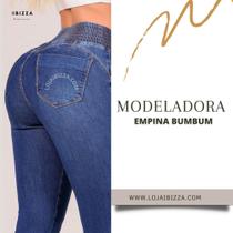 Calca jeans ultra modeladora tamanho único 42