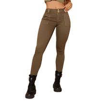 Calça Jeans Verde Militar Skinny Pit Bull - 65093