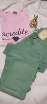 Calça Jeans Verde tam: 38