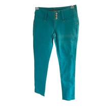 Calça Jeans Verde Young Style Calça Jeans Verde Young Style