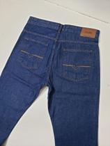 Calça jeans vilejack tradicional 100% algodão azul escura corte reto Calça jeans vilejack tradicional 100% algodão azul escura corte reto