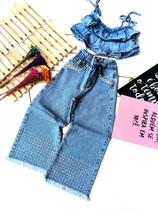 CALÇA JEANS WID LEG/ MOM LUXO Moda blogueirinha CALÇA JEANS WID LEG/ MOM LUXO Moda blogueirinha