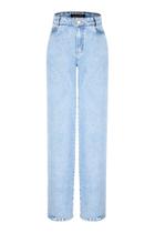 Calça jeans wide lag 100% algodão Calça jeans wide lag 100% algodão