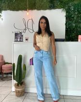 Calça jeans Wide Leg Joana