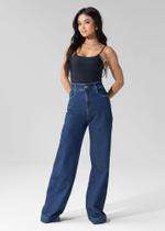 Calça Jeans Wide Leg Sawary 282784 Calça Jeans Wide Leg Sawary 282784