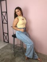 Calça Jeans wide leg