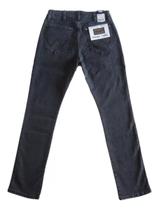 Calça Jeans Wrangler Masculina Slim Elastano Cintura Media