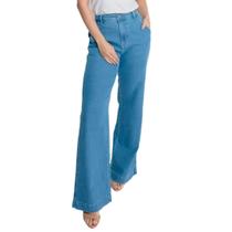 Calça jeans youngstyle wide leg feminino ref: youcf978 Calça jeans youngstyle wide leg feminino ref: youcf978
