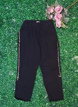 Calça Jeans Zíper Lateral Detalhe com Botões Frontais 8243 DOUTORAS MODAS