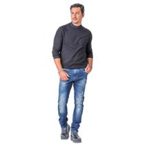 Calça Jeans Zune Masculina Skinny Básica Conforto Casual
