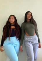 Calça jocker sal e pimenta