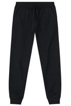 Calça Jogger Básica Moletinho infantil menino Brandili Preto