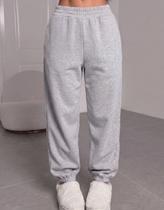 Calca Jogger Calça Moletom Feminino Flanelada Blogueira