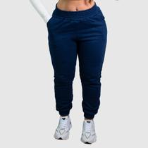Calca Jogger Calça Moletom Feminino Flanelada Blogueira