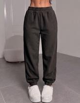 Calca Jogger Calça Moletom Feminino Flanelada Blogueira