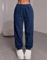 Calca Jogger Calça Moletom Feminino Flanelada Blogueira