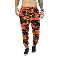 Calça jogger camuflado laranja Calça jogger camuflado laranja