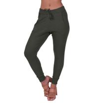 Calça Jogger Canelada Feminina Confi - c12 VERA