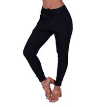 Calça Jogger Canelada Inverno Feminina Comfy -c9 CALÇA VERA