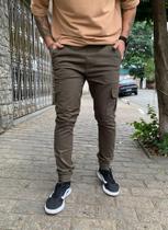 Calça jogger cargo masculina kyu