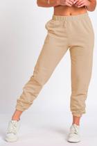 Calça Jogger Color Feminina Cappuccino