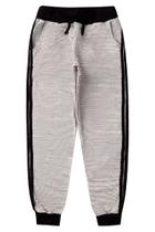 Calça Jogger de Moletom Feminina Branca