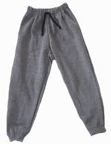 Calça jogger de moletom infantil menino e menina do 02 ao 12 - delook