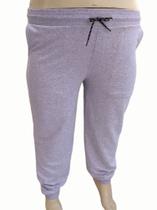 Calça Jogger de Moletom Masculina Plus Size 24028 Tamanho G1, G2 e G3 Calça Jogger de Moletom Masculina Plus Size 24028 Tamanho G1, G2 e G3