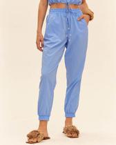 Calça Jogger Elástico e Cadarço Amarração