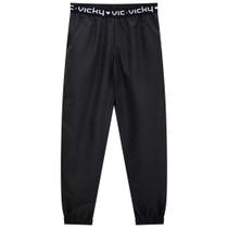 Calça Jogger em Nylon Aspen e Cós Personalizado Teen Vicvicky 51341