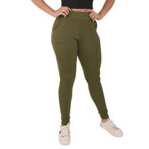 Calça Jogger Feminina Cintura Alta Elastano Envio Imediato Malha Crepe Premium