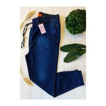 Calça jogger feminina plus