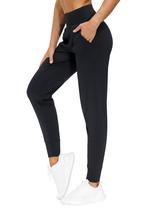 Calça jogger feminina THE GYM PEOPLE com barra afunilada preta XL Calça jogger feminina THE GYM PEOPLE com barra afunilada preta XL