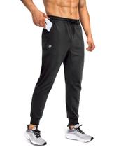 Calça Jogger FOGFIRE com Bolsos com Zíper Preto G