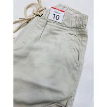 Calça Jogger Infantil / Juvenil Jeans/Preta/Creme e Caramelo Calça com Elástico no cós e na Barra - Premium