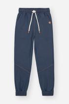 Calça Jogger Infantil Menino com Recorte Azul Escuro Divertto Calça Jogger Infantil Menino com Recorte Azul Escuro Divertto