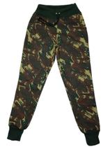 Calça Jogger Infnatil Camuflado Militar de Moletom