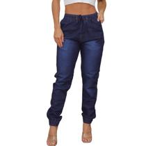 Calça Jogger Jeans Feminina Com Elástico - CKF WEAR