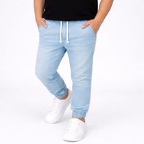 Calça Jogger Jeans Infantil Bebê Menino Masculina 4 ao 14 Anos