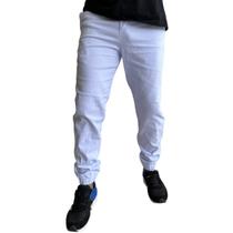 CALÇA JOGGER jeans masculina jeans rasgado destroyed - Emporium black