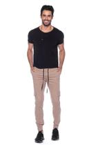Calça Jogger Macaw 7785 Bege F075