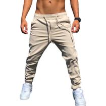 Calça Jogger Masculina com Elástico e Punho