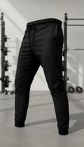 Calça Jogger Masculina Esportiva Preta em Elastano
