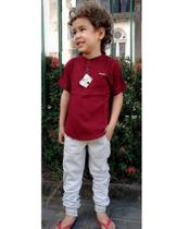 Calça jogger masculina infantil