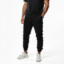 Calça Jogger Masculina Jeans ou Sarja Slim Fit Confortável