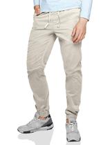 Calça Jogger Masculina Match Off White com Cós Elástico Calça Jogger Masculina Match Off White com Cós Elástico