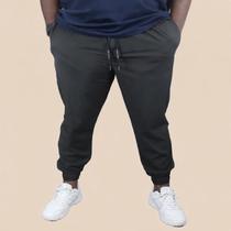 Calça Jogger Masculina Plus Size em Tactel com Elastano G1 ao G18 Calça Jogger Masculina Plus Size em Tactel com Elastano G1 ao G18