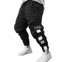 Calça Jogger Masculina PRETA FLOW TECHWEAR