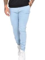 calça jogger masculino jeans E sarja com punho elástico