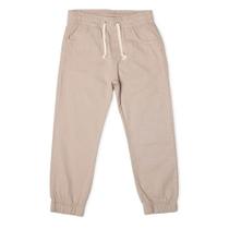 Calça Jogger Menino Mania Kids com Punho Color Areia Calça Jogger Menino Mania Kids com Punho Color Areia